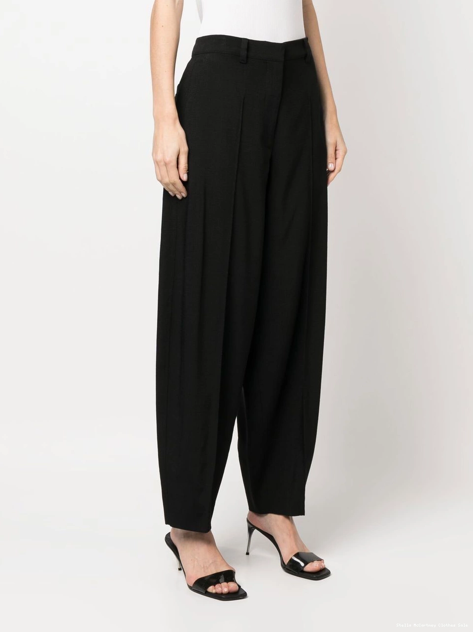 Cheap tailored trousers McCartney pleat-detail Women Stella 0412